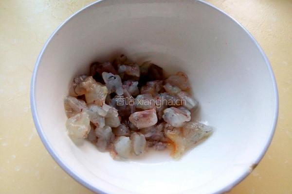 虾仁炒饭的做法图解2