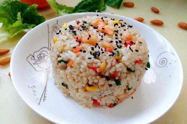 虾仁炒饭的做法图解6
