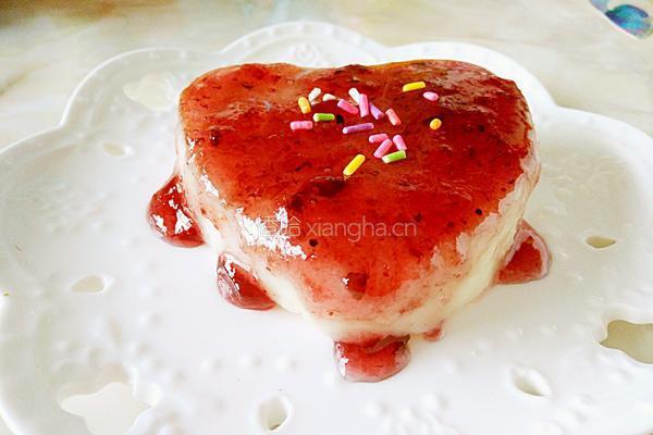 蓝莓酱山药糕的做法图解5