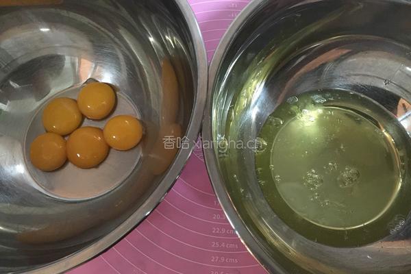 斑马纹双色戚风蛋糕（八寸）的做法图解2