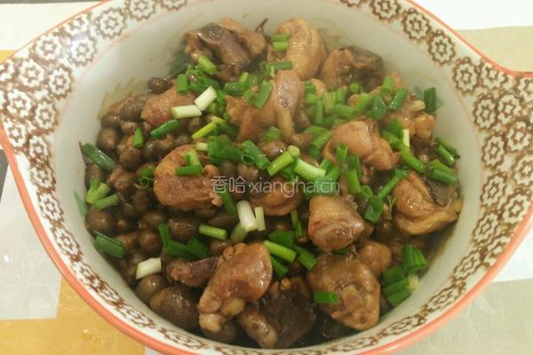 鸡腿焖山药豆的做法图解11