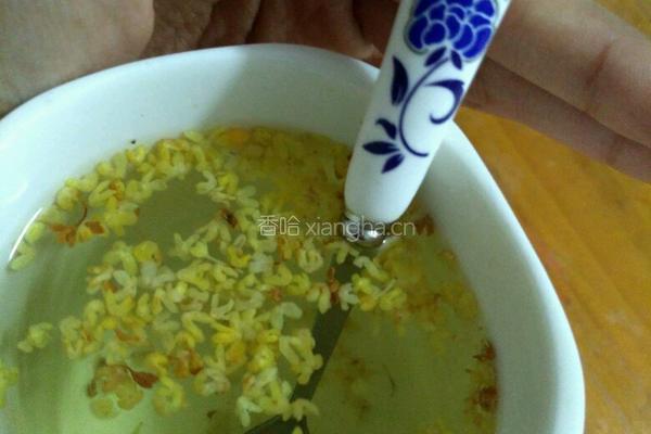 冰糖桂花茶的做法图解8