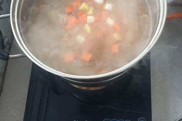 羊肉炖山药土豆的做法图解5