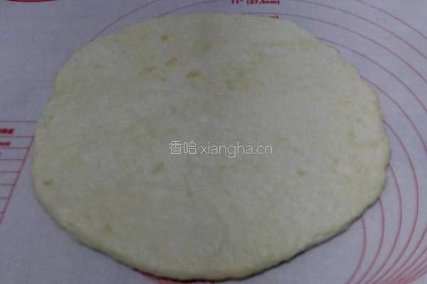自制香甜火龙果披萨饼的做法图解9