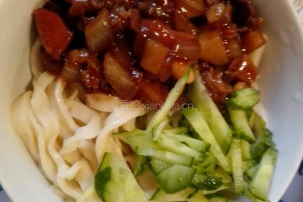 牛肉炸酱面的做法图解8