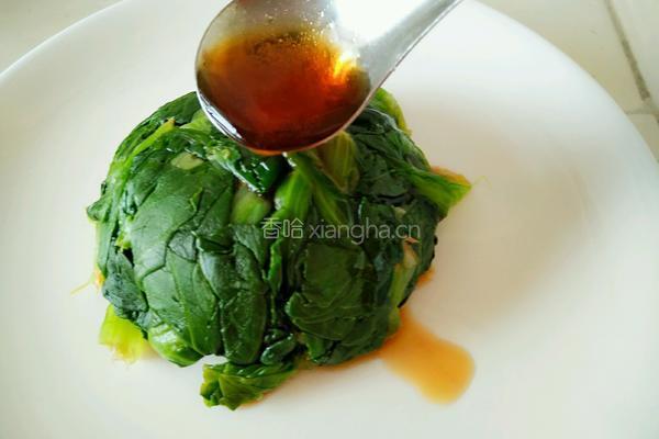 清拌小油菜的做法图解7