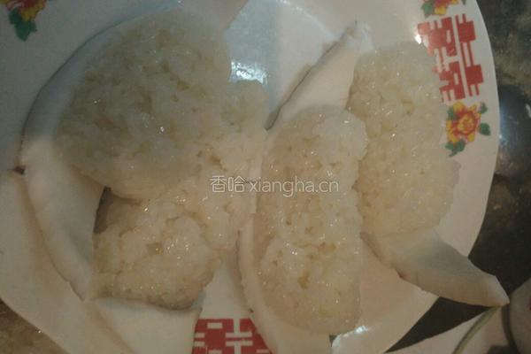 椰香糯米饭的做法图解8