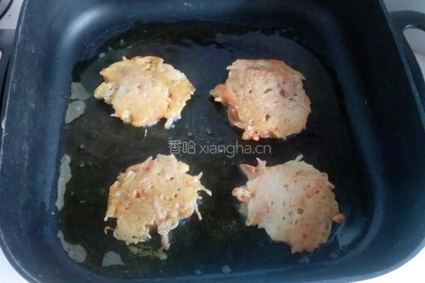 土豆胡萝卜饼的做法图解8