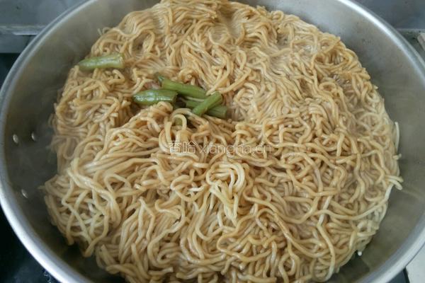 豆角焖面的做法图解6