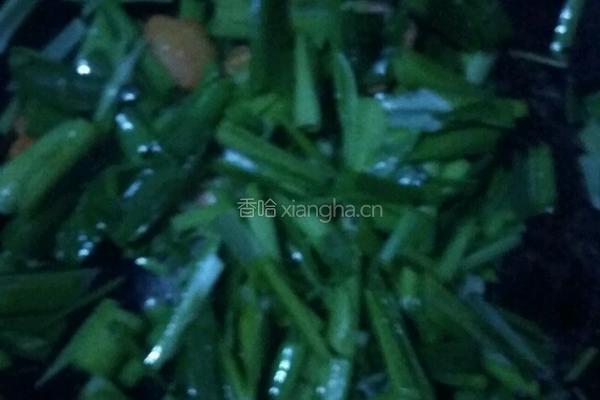 素炒的做法图解4