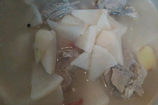 排骨萝卜汤的做法图解8