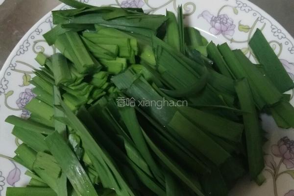韭菜炒千张的做法图解4