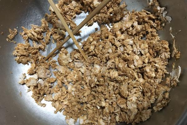 自制猪肉松的做法图解4