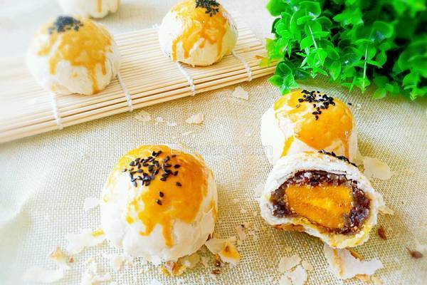 蛋黄酥的做法图解32