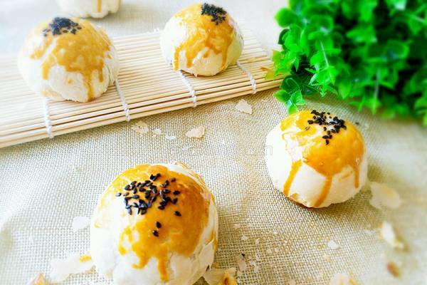 蛋黄酥的做法图解31