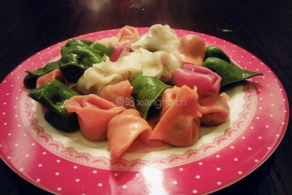 彩色馄饨的做法图解18