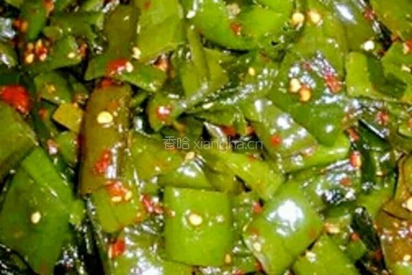 爆腌海白菜的做法图解4