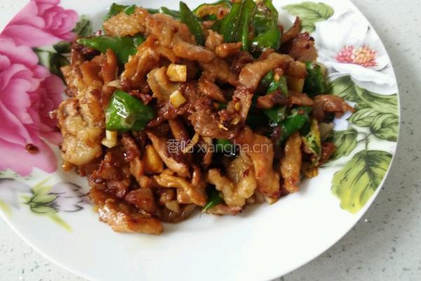 青椒小炒肉的做法图解8