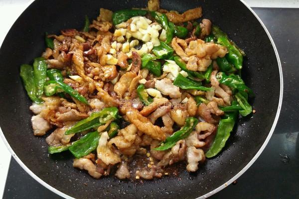 青椒小炒肉的做法图解7