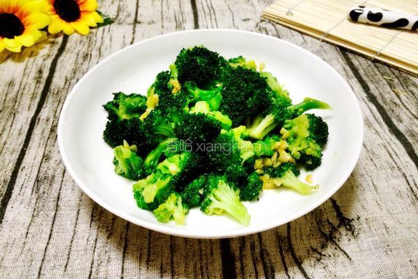 蒜蓉西兰花的做法图解7