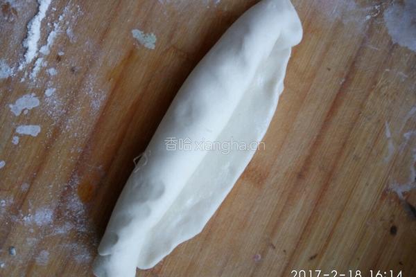 大饼卷鸡蛋肠子的做法图解4