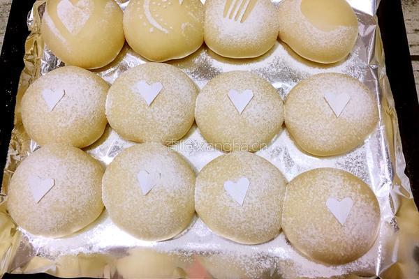 绿豆面包的做法图解15