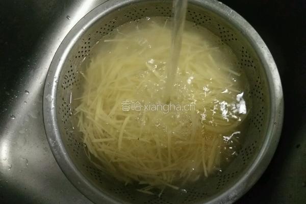 炒土豆丝的做法图解3