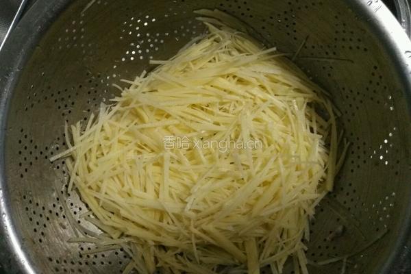 炒土豆丝的做法图解4