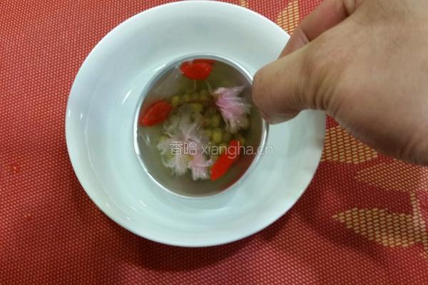 水晶绿豆双花糕的做法图解11