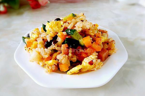 香辣蛋炒饭