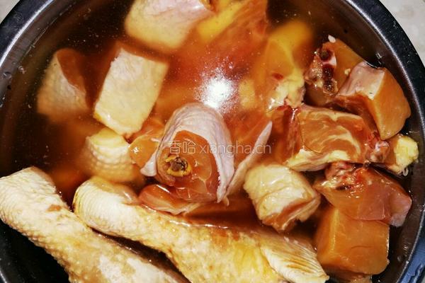 松蛾炖鸡的做法图解1