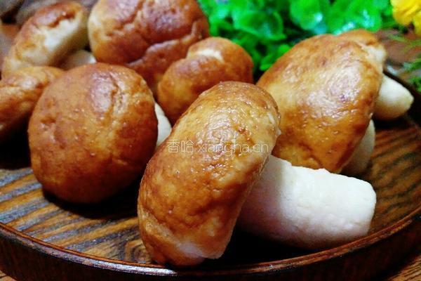 蘑菇豆沙包的做法图解20