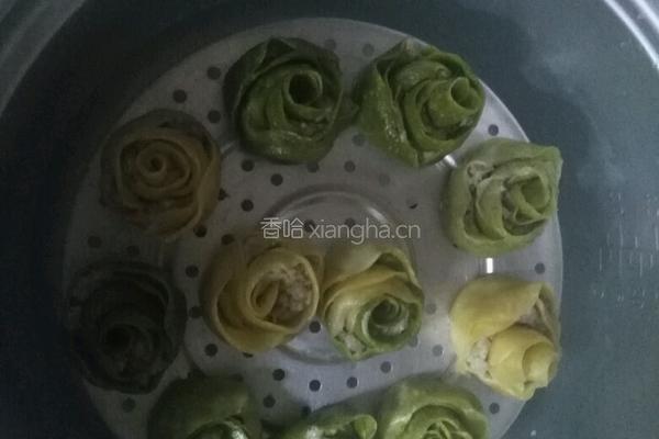 玫瑰花饺子的做法图解9