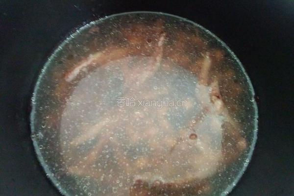 花生鸡爪汤的做法图解5