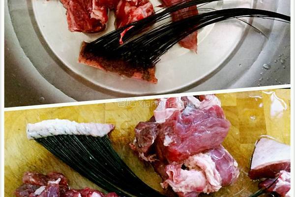 野猪肉荠菜馄饨的做法图解4