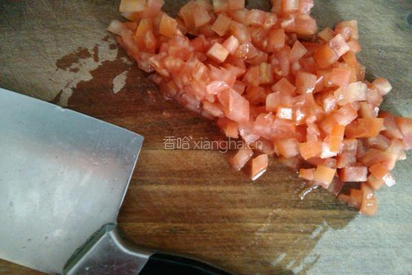 西红柿蛋炒饭的做法图解5