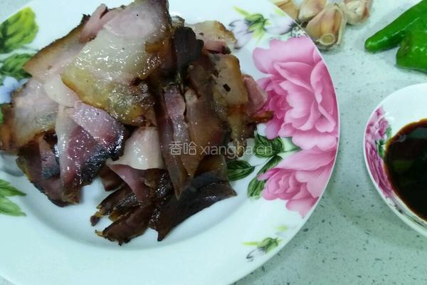 蒸自制腊肉