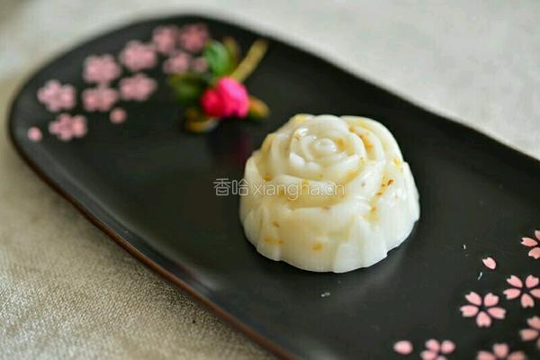 水晶桂花糕的做法图解8