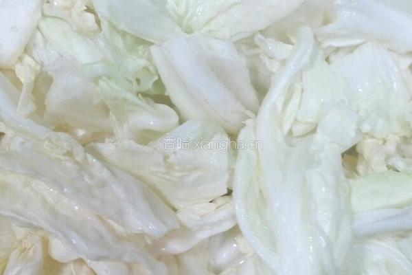 手撕白菜的做法图解3