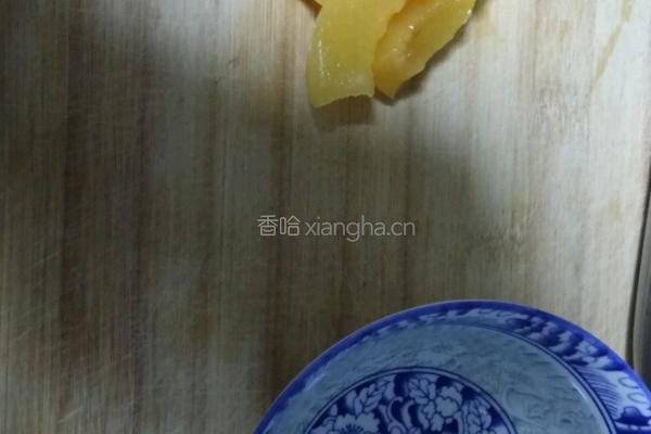 黄桃果冻布丁的做法图解2