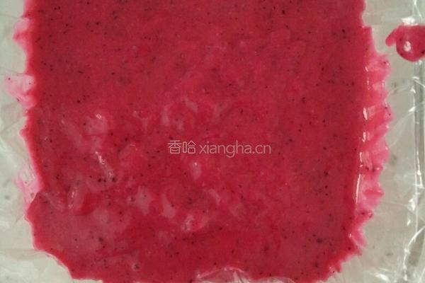 火龙果椰蓉牛奶冻的做法图解8