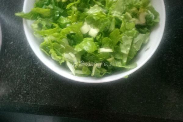 卤牛肉炒饭的做法图解3