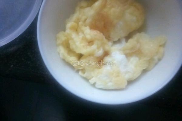 卤牛肉炒饭的做法图解4