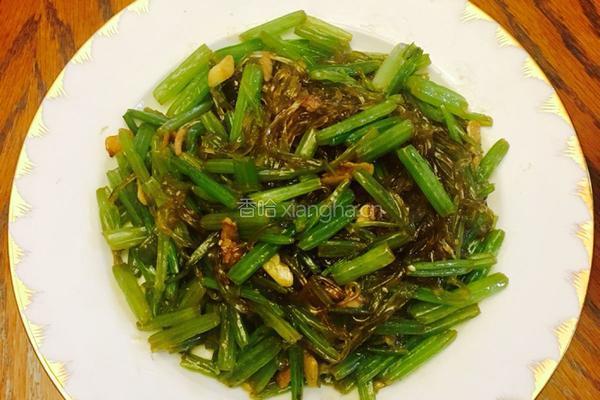 芹菜炒粉的做法图解9
