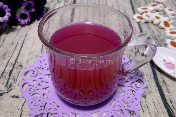 鲜榨火龙果汁的做法图解8
