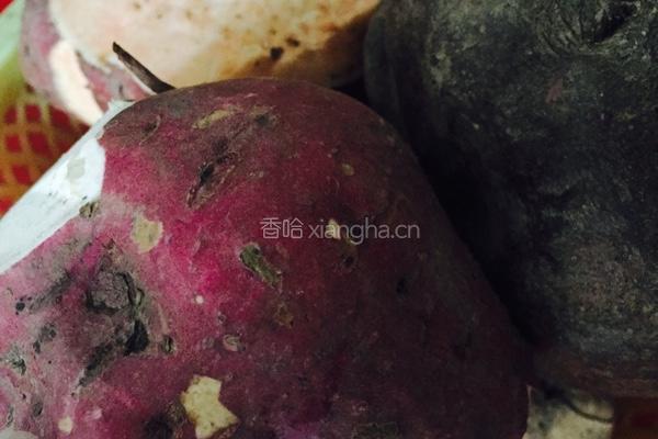 Q弹蜂蜜红薯丸的做法图解1