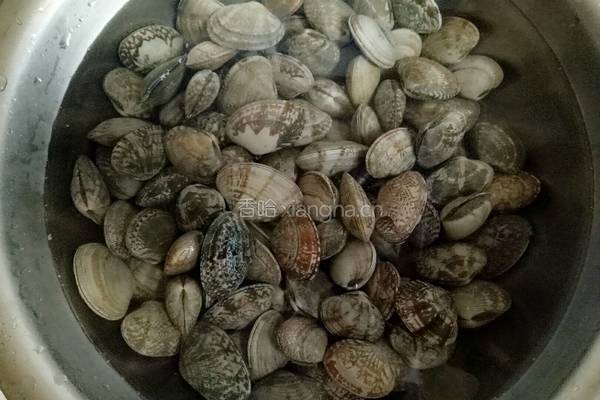 爆炒花蛤的做法图解3