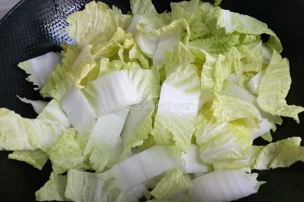 盐水鹅白菜粉丝煲的做法图解3