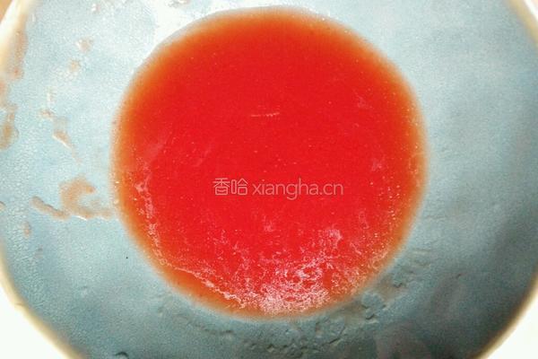 番茄汁烧豆腐的做法图解2