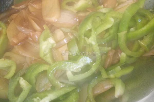 土豆青椒圆葱炒肉片的做法图解9